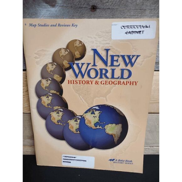 A Beka Book New World History & Geography Answer Key/Test Key/Map Studies - Picture 2 of 4